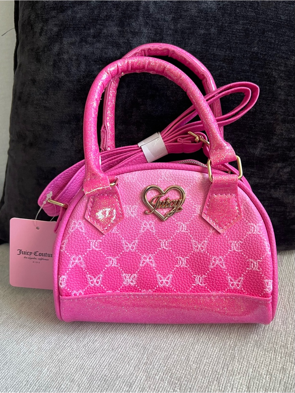 Juicy Couture Y2K pink logo crossbody
